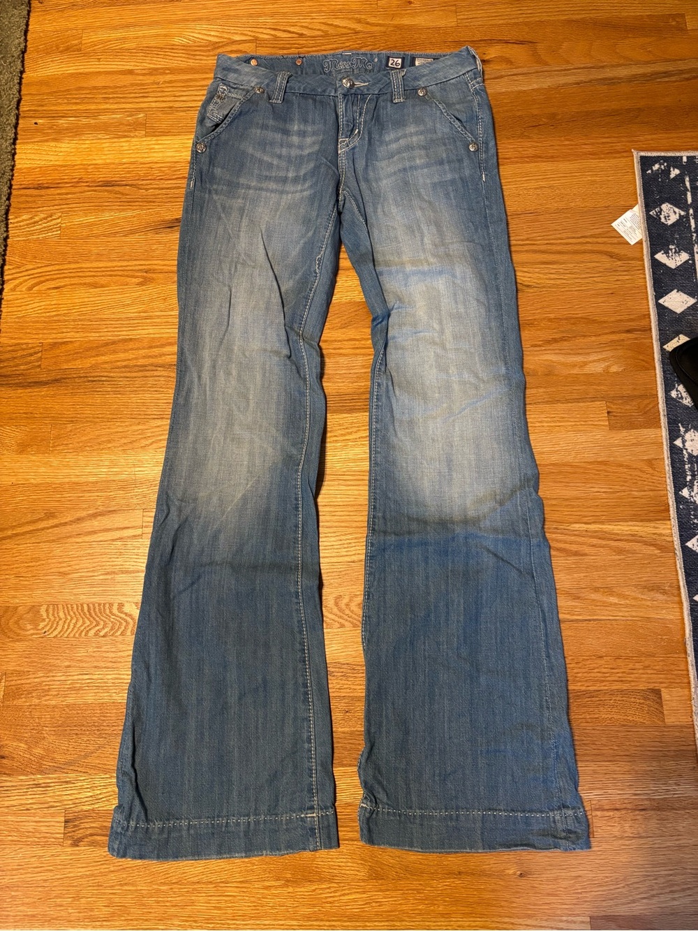 Miss Me wide leg jeans size 26